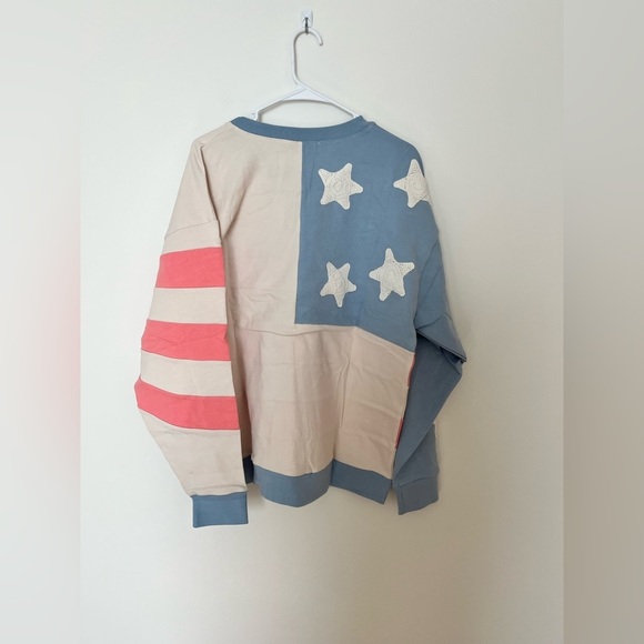 Free People x Tricia Fix Stars and Stripes Sweatshirt - Picture 5 of 11